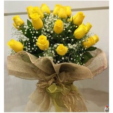 Ataşehir Çiçekçi de 21 Adet sarıgül Buketi
